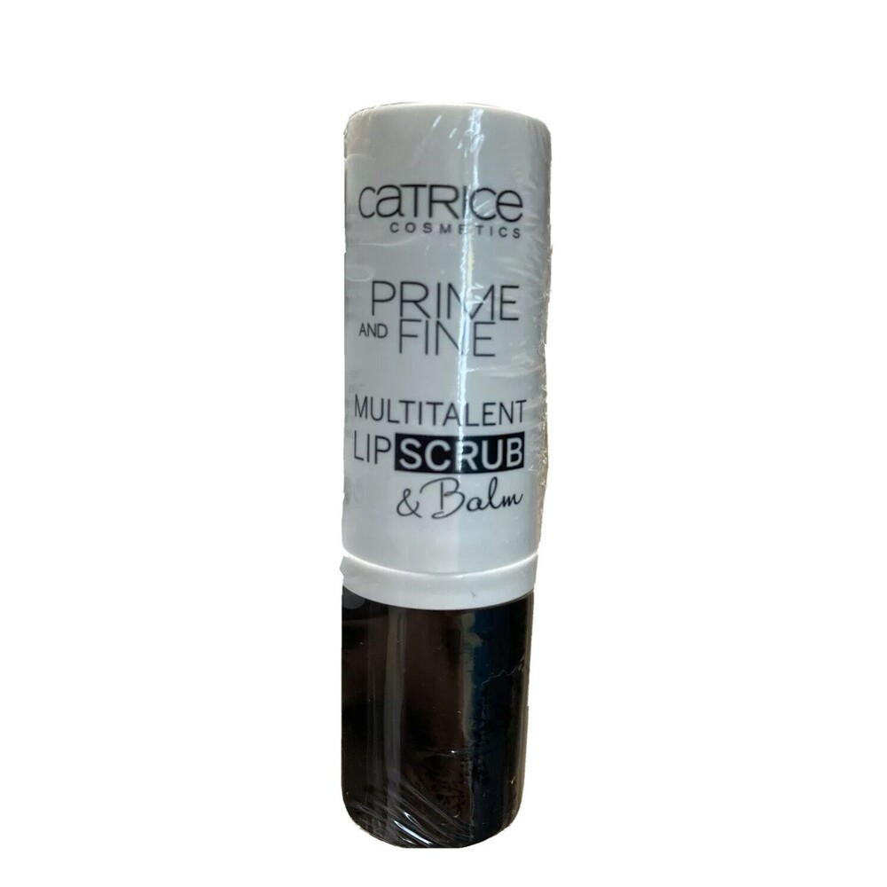Catrice Prime & Fine Multitalent Lip Scrub Balm .14oz Vegan Lot Of Apricot X3